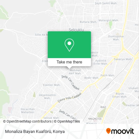 Monaliza Bayan Kuaförü map