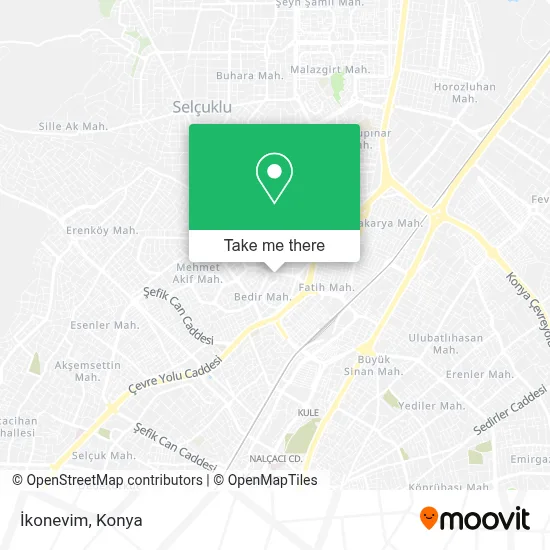 İkonevim map