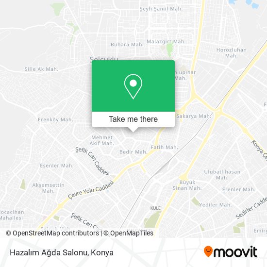 Hazalım Ağda Salonu map