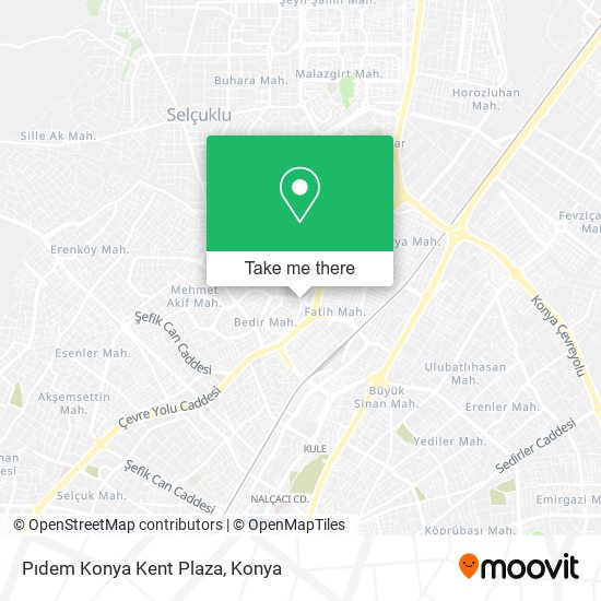 Pıdem Konya Kent Plaza map