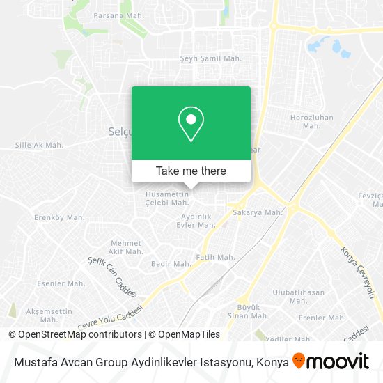 Mustafa Avcan Group Aydinlikevler Istasyonu map