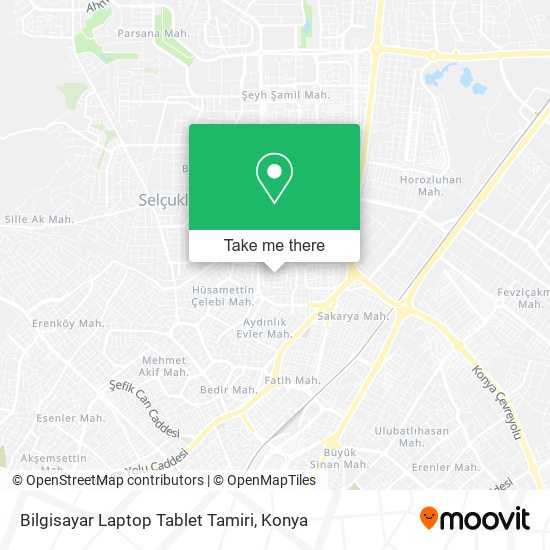 Bilgisayar Laptop Tablet Tamiri map