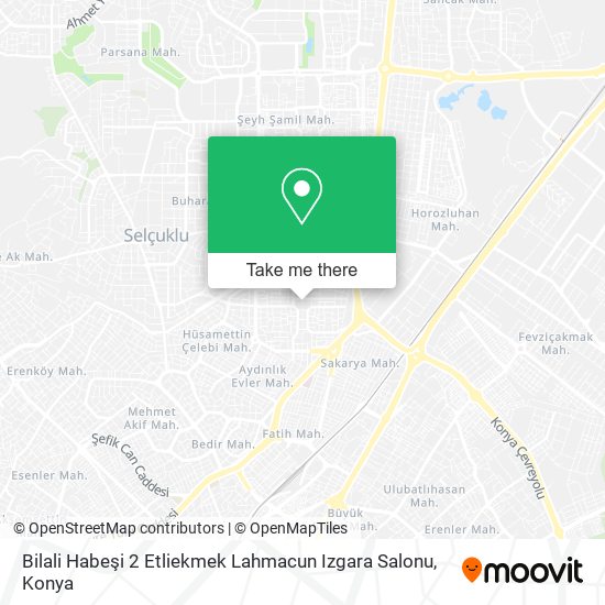 Bilali Habeşi 2 Etliekmek Lahmacun Izgara Salonu map