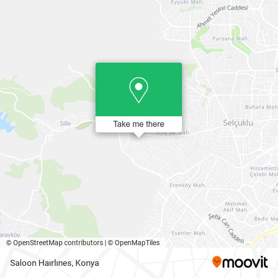 Saloon Haırlınes map