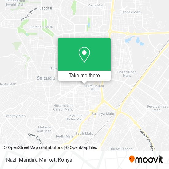 Nazlı Mandıra Market map