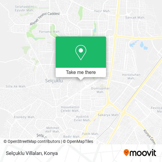 Selçuklu Villaları map