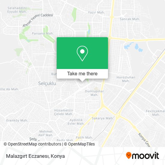Malazgırt Eczanesı map