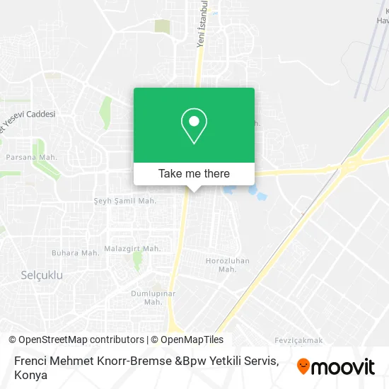Frenci Mehmet Knorr-Bremse &Bpw Yetkili Servis map