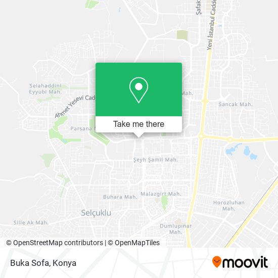 Buka Sofa map