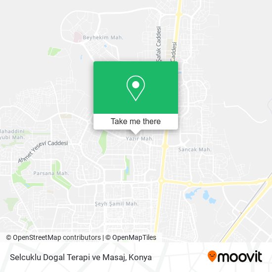 Selcuklu Dogal Terapi ve Masaj map