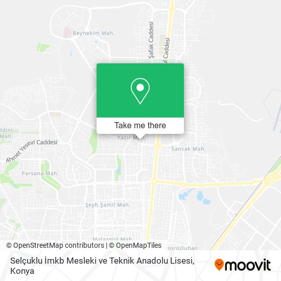 Selçuklu İmkb Mesleki ve Teknik Anadolu Lisesi map