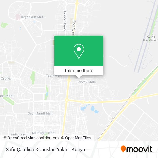 Safir Çamlıca Konukları Yakını map