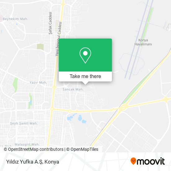 Yıldız Yufka A.Ş map