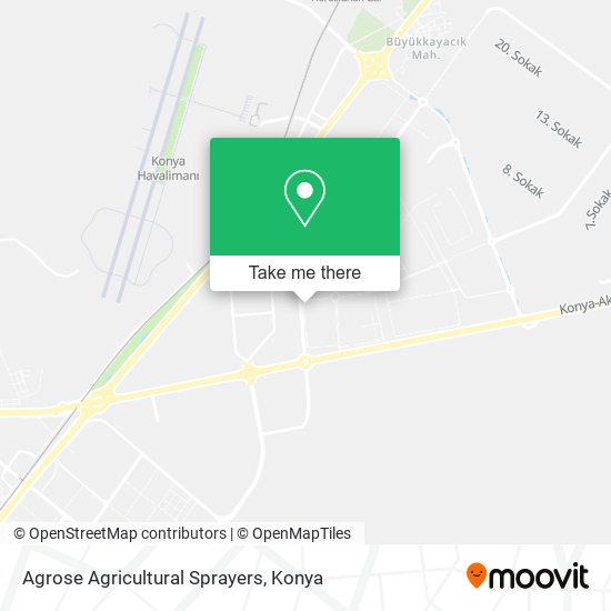 Agrose Agricultural Sprayers map