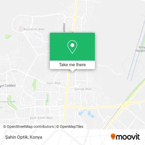 Şahin Optik map