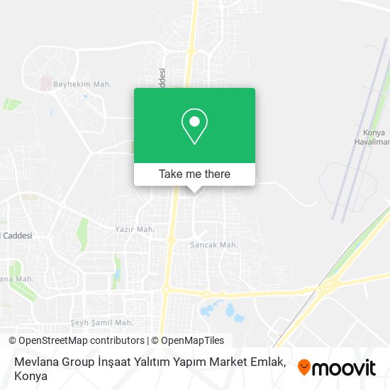 Mevlana Group İnşaat Yalıtım Yapım Market Emlak map