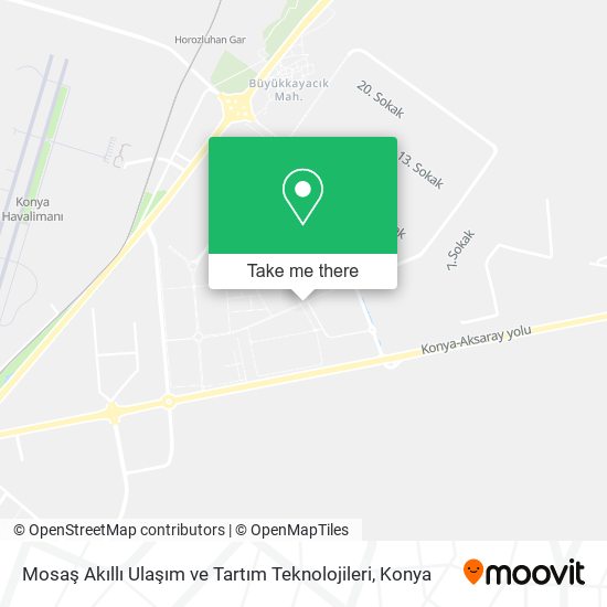 Mosaş Akıllı Ulaşım ve Tartım Teknolojileri map