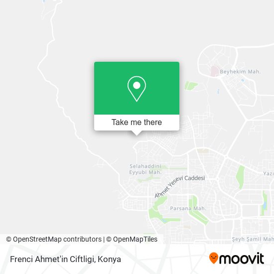 Frenci Ahmet'in Ciftligi map
