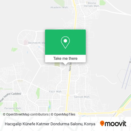 Hacıgalip Künefe Katmer Dondurma Salonu map