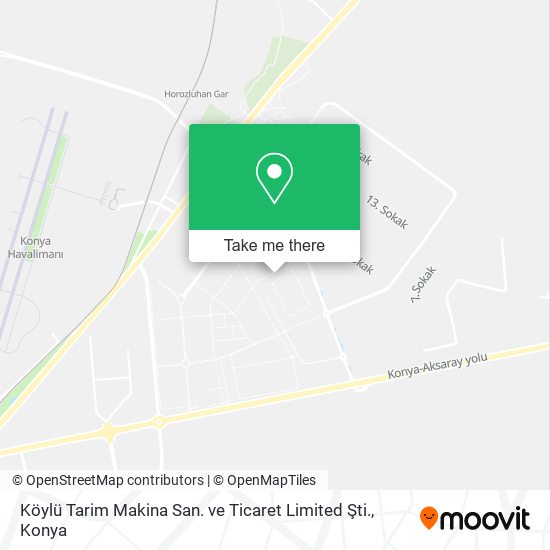 Köylü Tarim Makina San. ve Ticaret Limited Şti. map
