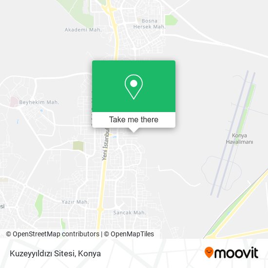 Kuzeyyıldızı Sitesi map