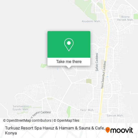 Turkuaz Resort Spa Havuz & Hamam & Sauna & Cafe map