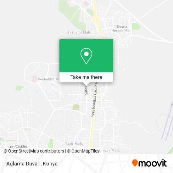 Ağlama Duvarı map