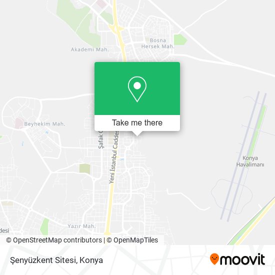Şenyüzkent Sitesi map