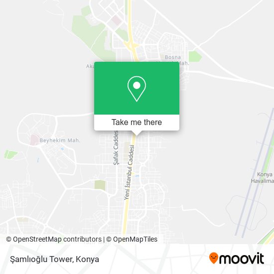 Şamlıoğlu Tower map