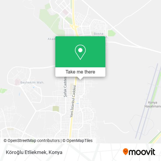 Köroğlu Etliekmek map