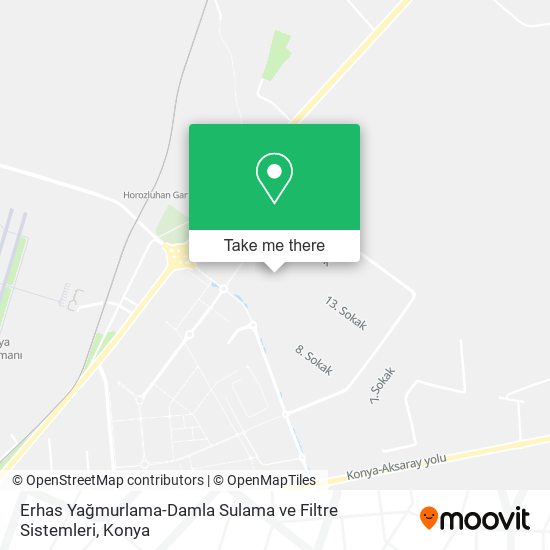 Erhas Yağmurlama-Damla Sulama ve Filtre Sistemleri map