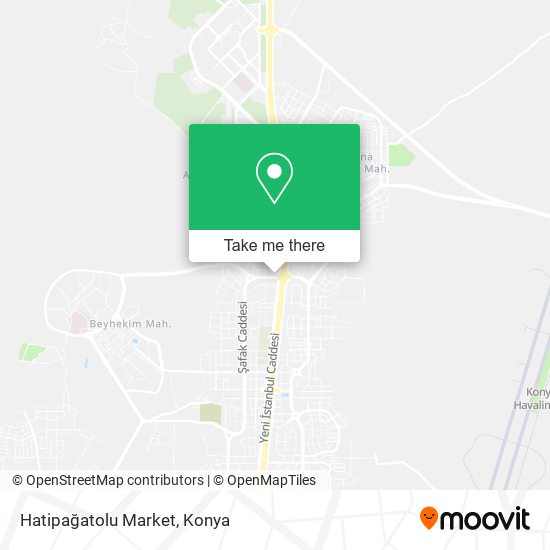 Hatipağatolu Market map