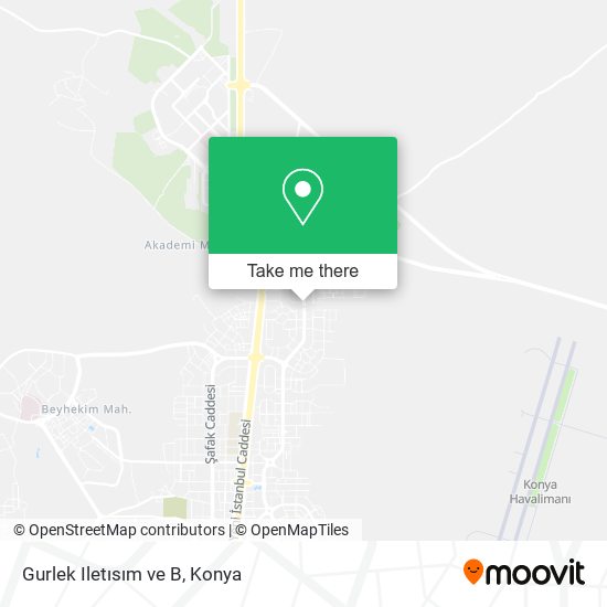 Gurlek Iletısım ve B map