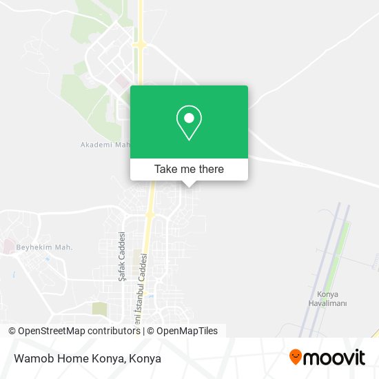 Wamob Home Konya map