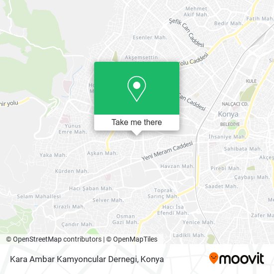 Kara Ambar Kamyoncular Dernegi map
