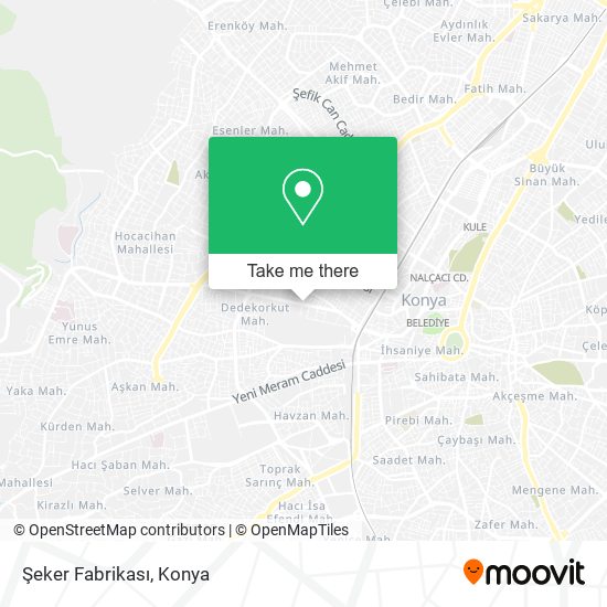 Şeker Fabrikası map