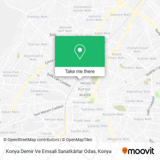 Konya Demir Ve Emsali Sanatkârlar Odas map