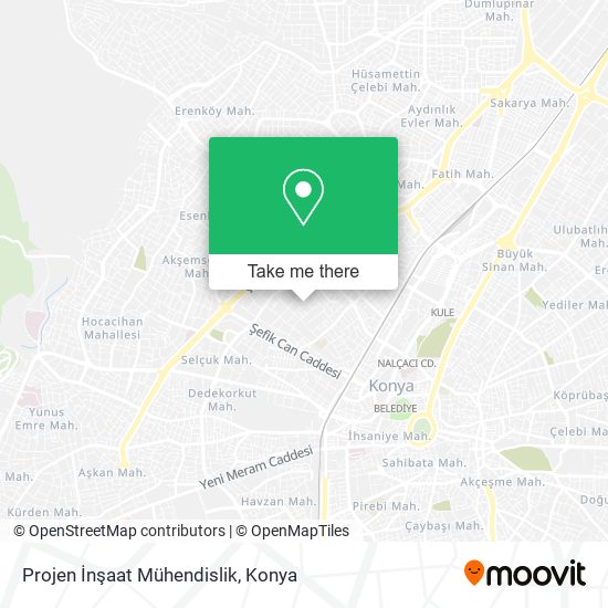 Projen İnşaat Mühendislik map
