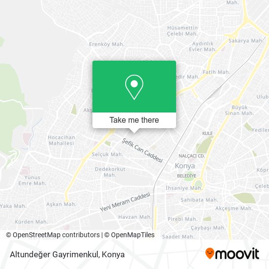 Altundeğer Gayrimenkul map
