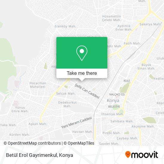 Betül Erol Gayrimenkul map