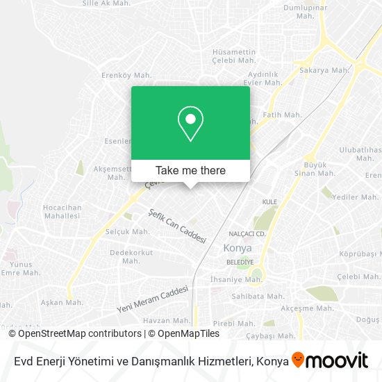 Evd Enerji Yönetimi ve Danışmanlık Hizmetleri map