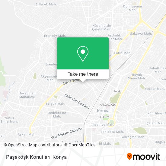 Paşaköşk Konutları map