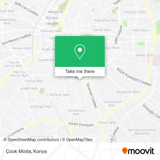 Çook Moda map