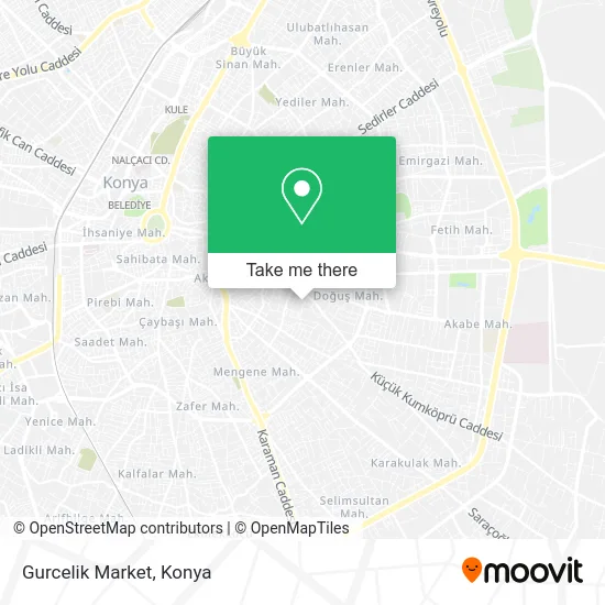 Gurcelik Market map