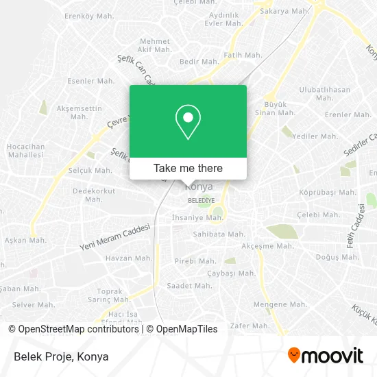 Belek Proje map
