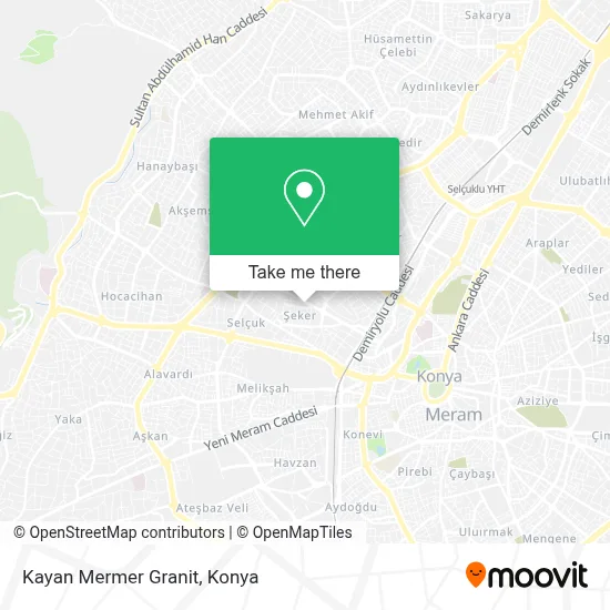 Kayan Mermer Granit map
