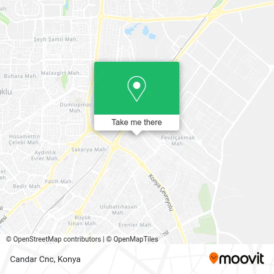 Candar Cnc map