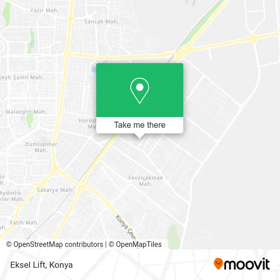 Eksel Lift map