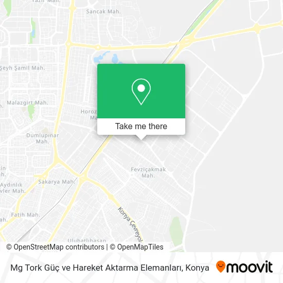 Mg Tork Güç ve Hareket Aktarma Elemanları map
