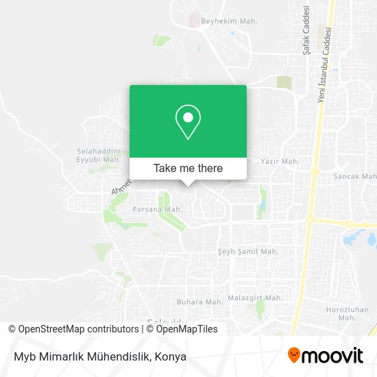 Myb Mimarlık Mühendislik map